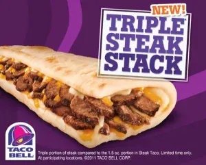 Image attached to Taco Bell needs to bring the Triple Steak Stack back